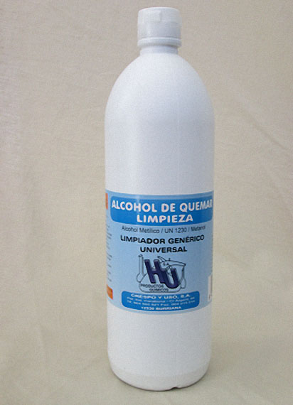 ALCOHOL DE QUEMAR - LIMPIEZA LITRO